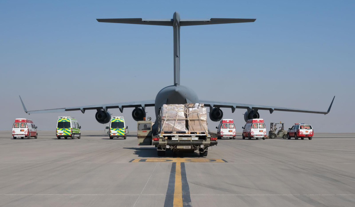 Qatari plane heads to Al Arish carrying aid for Gaza